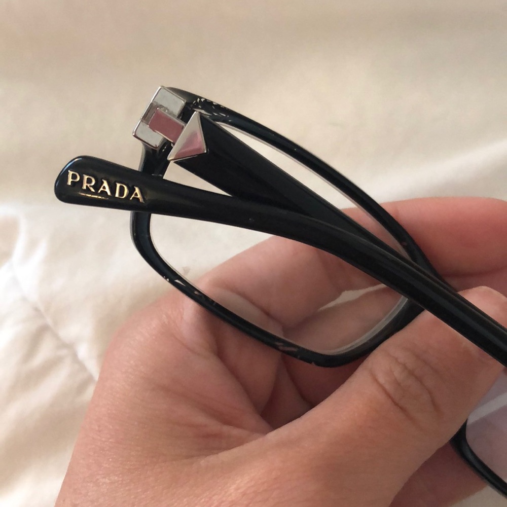 Prada black eyeglasses!